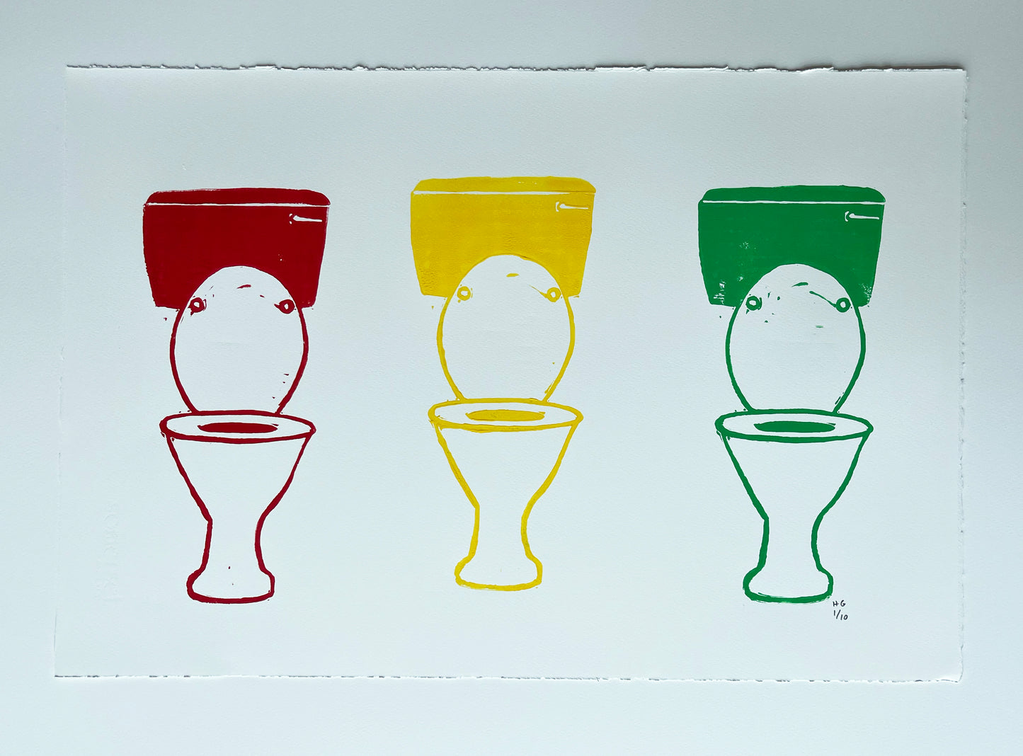 Toilet Stoplight - Limited Edition