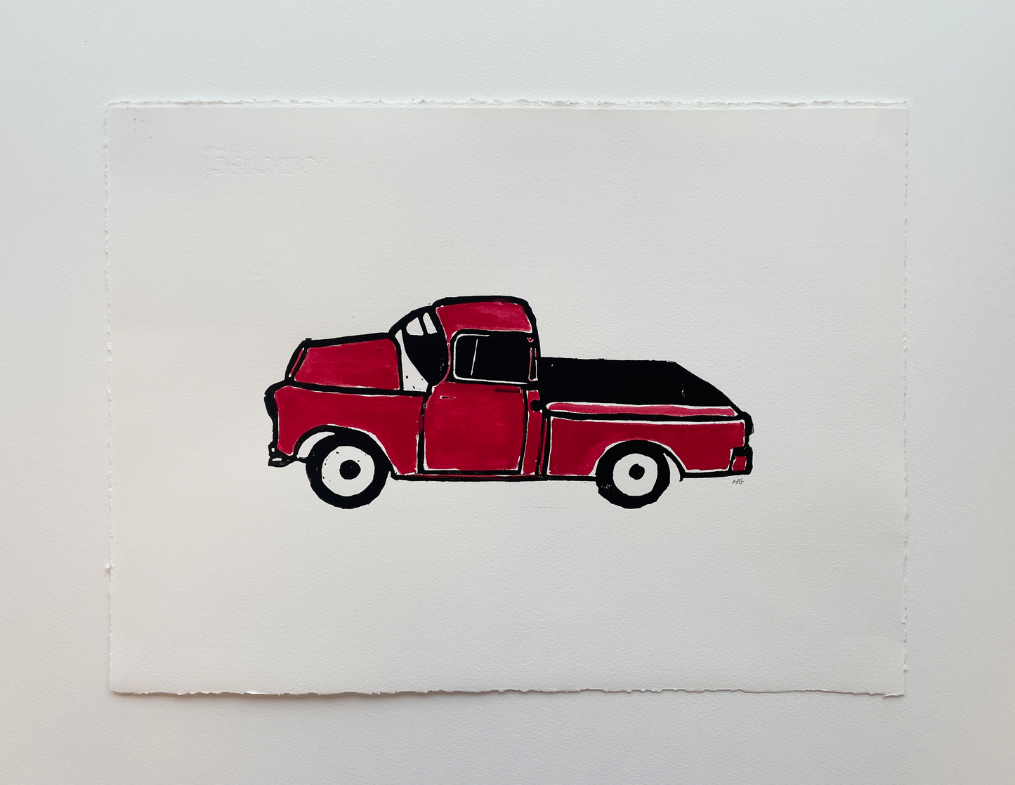 Red truck