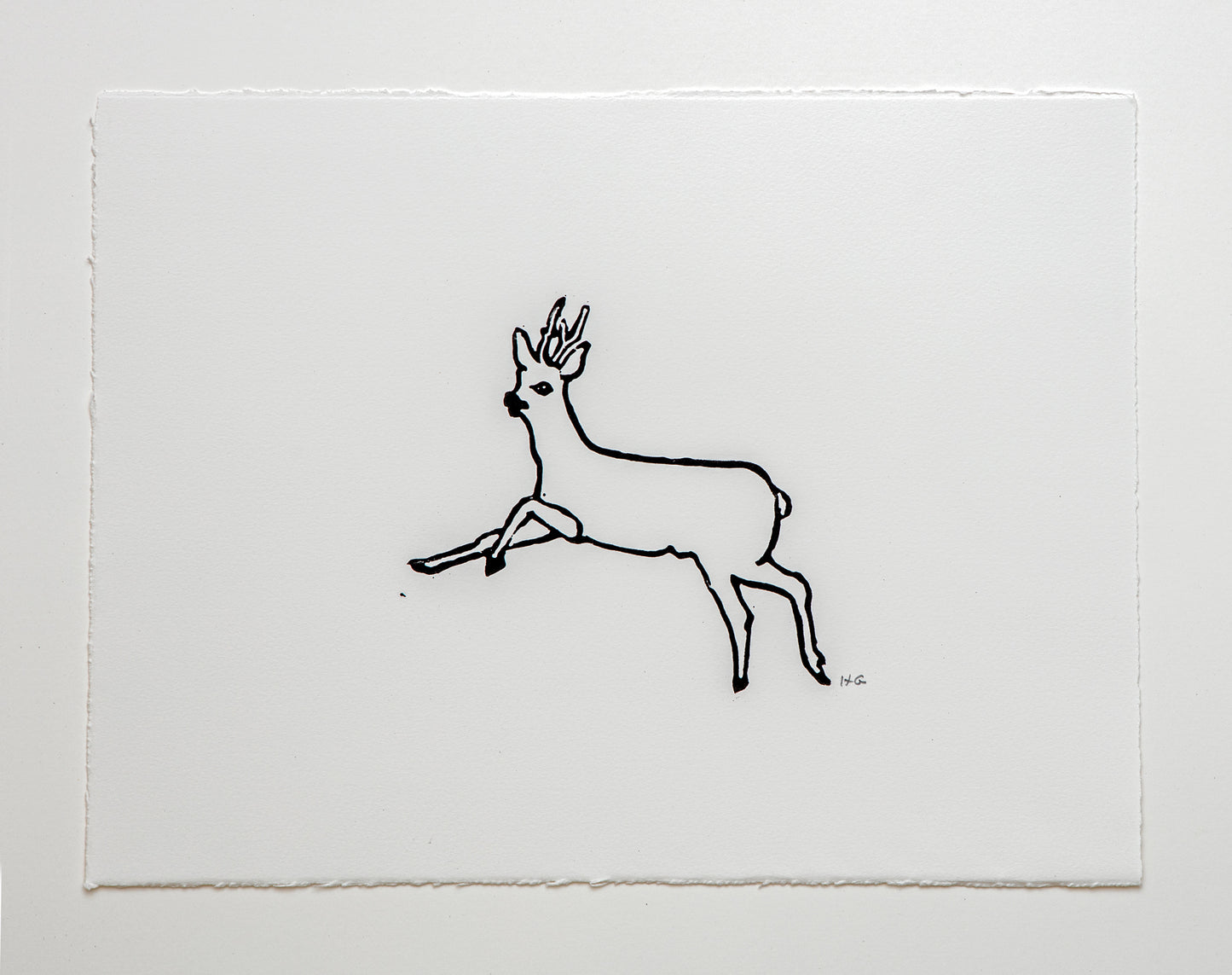 Leaping Stag